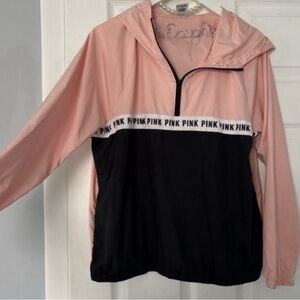 PINK Victoria's Secret || lightweight windbreaker jacket with pockets